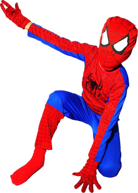 Costume de cosplay Spiderman Full Line pour enfants, olympiques de