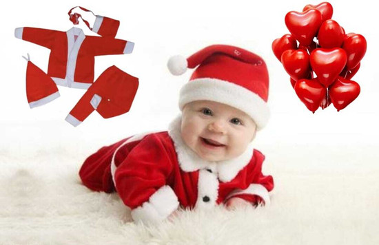 Santa Claus Dress For Baby Boy Buy Santa Claus Dress For Baby Boy online at Best Prices in India Flipkart