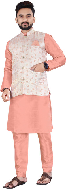 Kurta pajama for 2025 men with jacket
