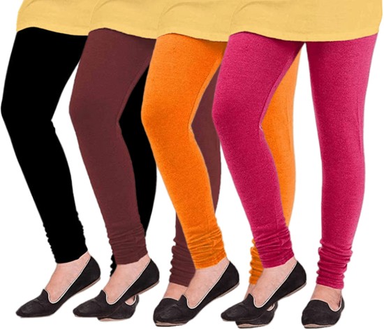 Orange Leggings - Buy Orange Leggings online in India