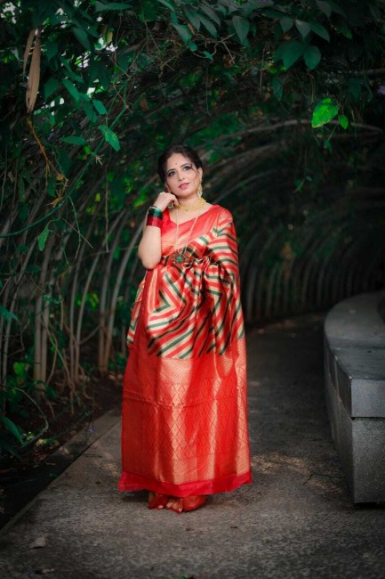 Maharashtrian Saree - Buy Maharashtrian Saree online at Best Prices in  India