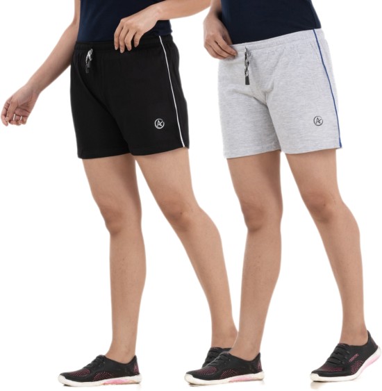 CAUSTIC Women's Hot Pants - 4-Way Stretch Quick Dry Gym Shorts - Golden  Sand, Add-venture India