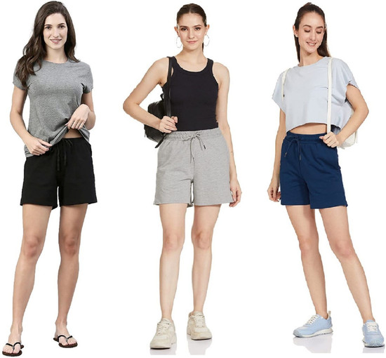 Shorts for girls on flipkart sale