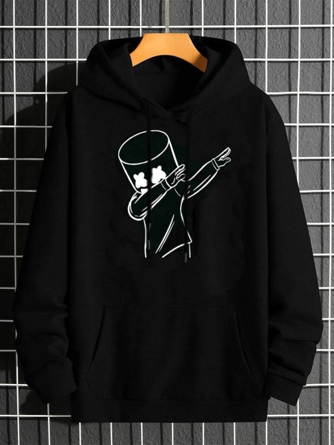 NY Marked Black SweatShirt For Men