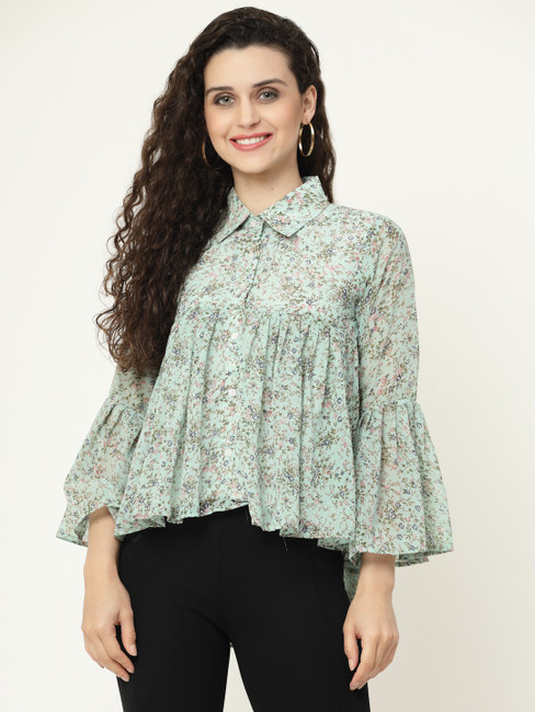 Latest frock sales style tops