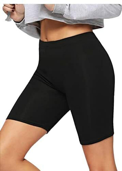 High waisted top bicycle shorts