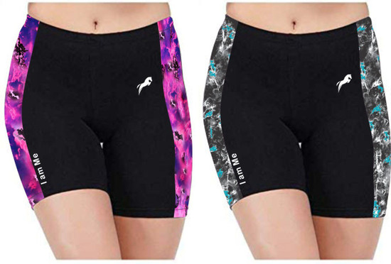 Ladies lycra swim shorts outlet