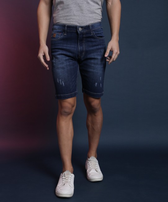 Grey Denim Short Shorts Fashion Wear With Shirt Denim Shorts Outfit Men  Jean  shorts jeans short bermuda shorts mens clothing
