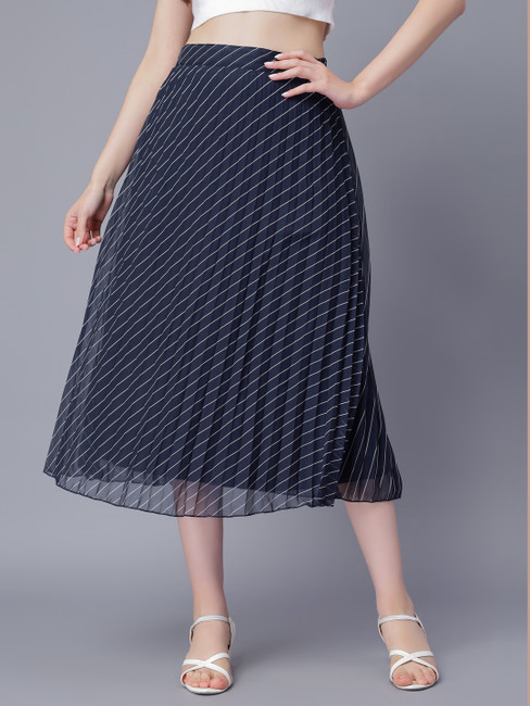 Black Wrap Maxi Skirt  New Look