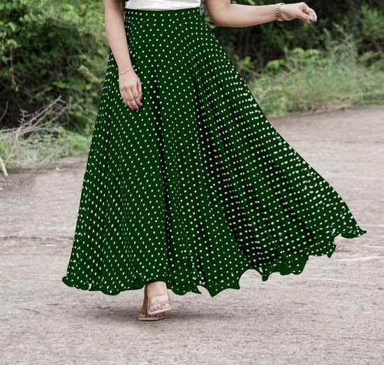 Polka Print Womens Skirts Buy Polka Print Womens Skirts Online at Best Prices In India Flipkart