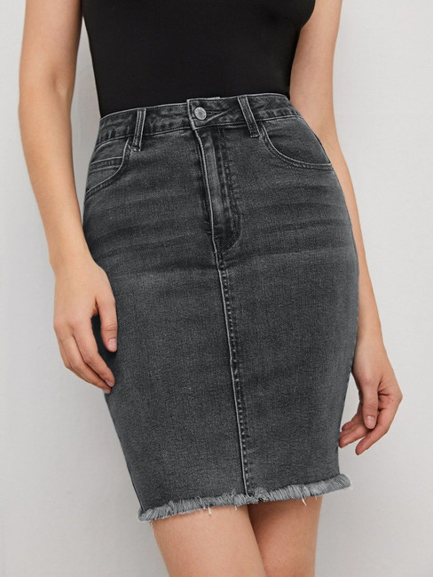 Womens Knee Length Denim Skirt Buy Womens Knee Length Denim Skirt online at Best Prices in India Flipkart