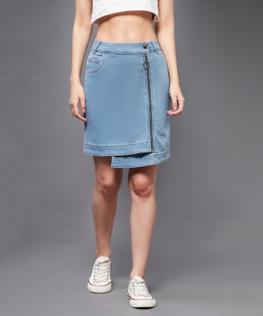 Jeans skirt flipkart best sale