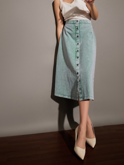 Flipkart 2024 denim skirts