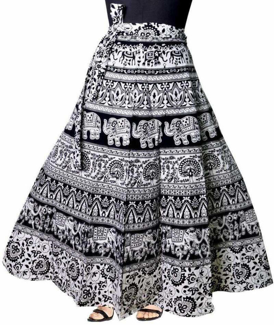 Long skirts cheap online flipkart