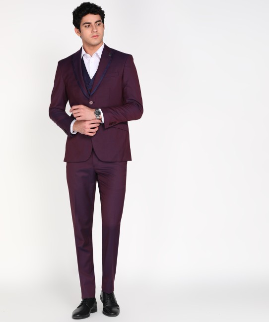 Buy Slim Fit 2-piece Suit Set Online at Best Prices in India - JioMart.