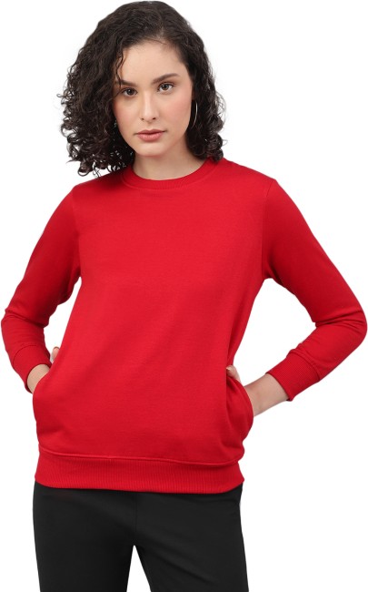 Medium And XL Red Ladies Sweatshirts at Rs 300/piece in Pune