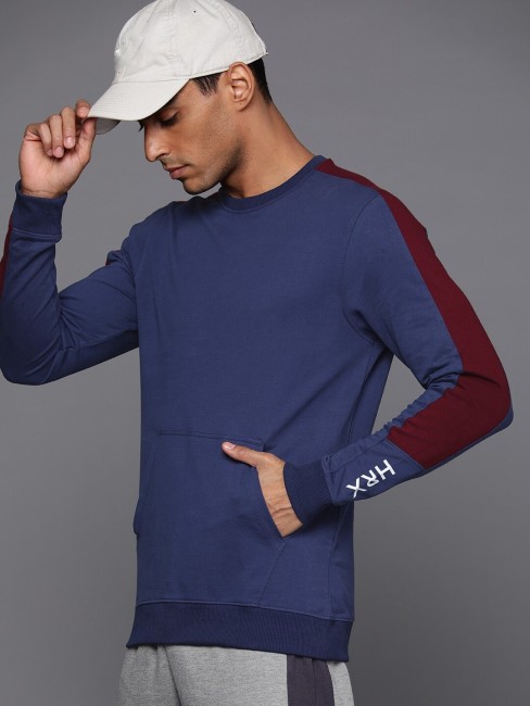 Hrx By Hrithik Roshan Mens Sweatshirts Buy Hrx By Hrithik Roshan