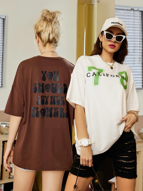 Ladies t sale shirt flipkart