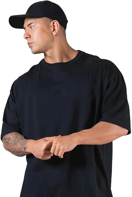 Buy Black Tshirts for Men by VEIRDO Online