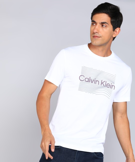Calvin Klein Jeans INSTITUTIONAL T-SHIRT Noir - Livraison Gratuite