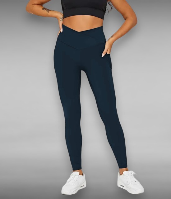 Buy Leggings With Pockets Pattern Online In India -  India