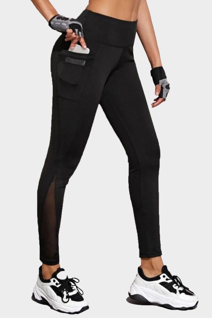 Buy BLUECON Solid Slim Fit Lowers for WomenGym Track Pants for Womens  PolyesterSport Track Pant for Women Black at Amazonin