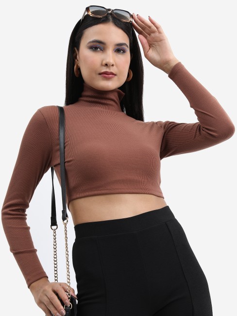 High Neck Tops - Buy High Neck Tops online at Best Prices in India