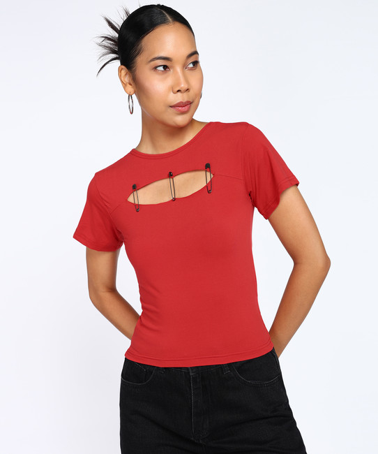 Red Crop Tops Buy Red Crop Tops online at Best Prices in India Flipkart