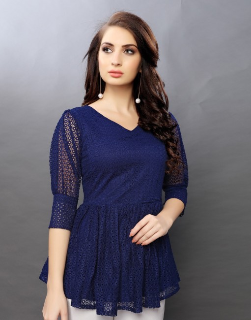 Ladies tops for jeans hot sale flipkart