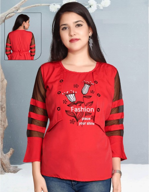 Pure Cotton Womens Tops - Buy Pure Cotton Womens Tops Online at Best Prices  In India