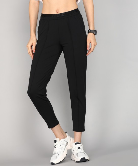 NIKE Sportswear Club Solid Women Black Track Pants - Buy NIKE Sportswear  Club Solid Women Black Track Pants Online at Best Prices in India