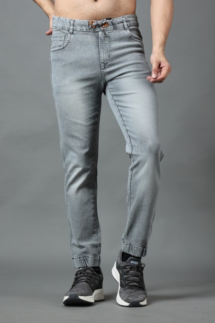 wasen Regular Men Silver Jeans - Buy wasen Regular Men Silver Jeans Online  at Best Prices in India