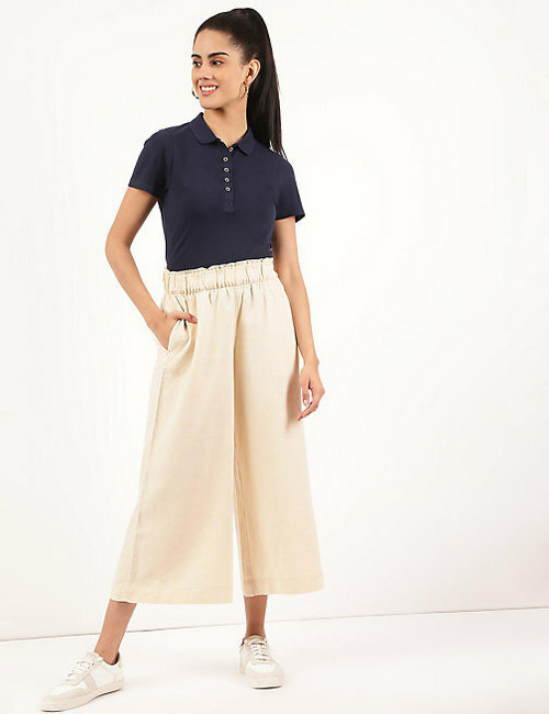 Pantalones culotte online zara