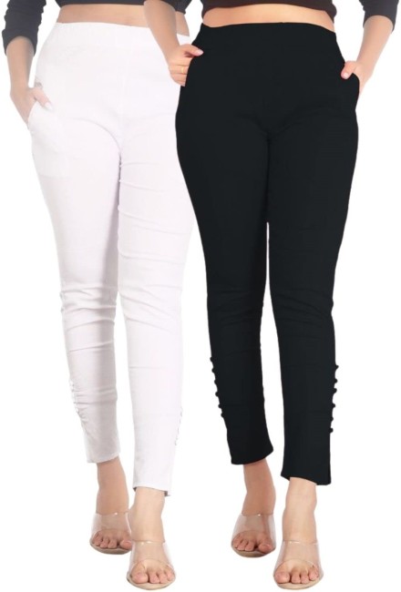Buy online Brown Viscose Three-fourth Leggings from Capris & Leggings for  Women by Mustard for ₹299 at 50% off