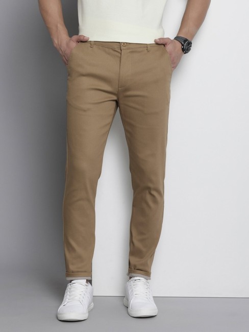 Buy Online Plus Size Men Khaki Cotton Cargos Trousers at best price -  Pluss.in