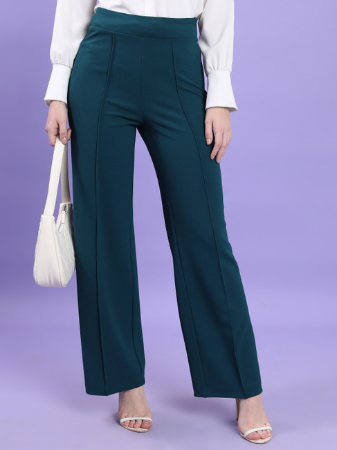 Girls Palazzo Trousers 100% Cotton Summer Trousers Casual Fit for Age 7 -12  Year | eBay