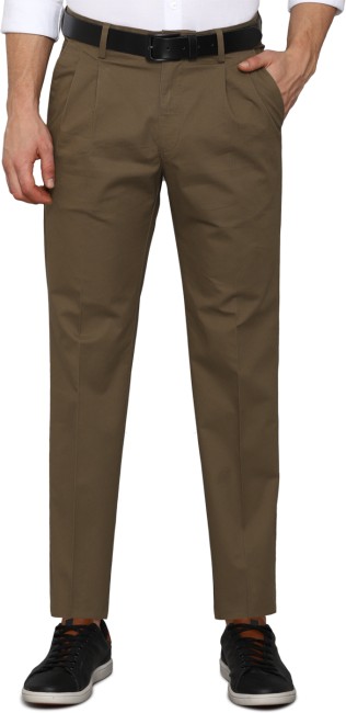 Allen Solly Casual Trousers, Allen Solly Brown Trousers for Men at  Allensolly.com