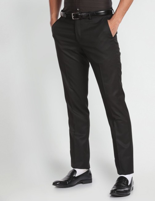 Buy Arrow Formal Mid Rise Trousers Online In India