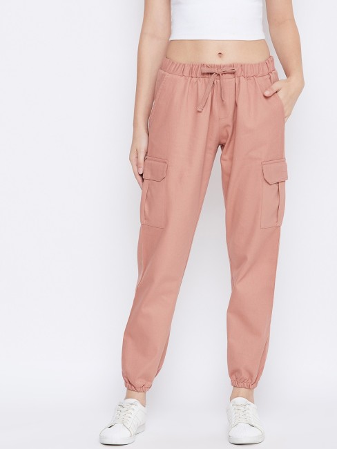 Pink Womens Trousers - Buy Pink Womens Trousers Online at Best Prices In  India