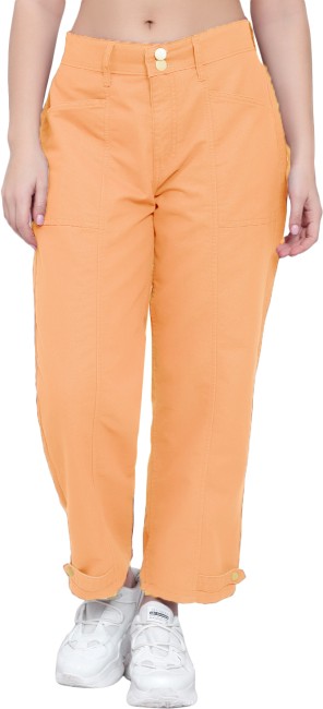 De Moza pantsethnicbottoms  Buy De Moza Ladies Salwar Pant Woven Bottom  Solid Rayon Rust Orange Online  Nykaa Fashion