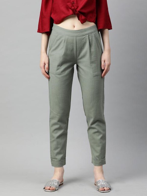 Cigarette Pants - Buy Cigarette Pants online at Best Prices in