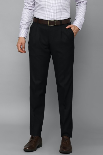 Buy Louis Philippe Sport Grey Cotton Slim Fit Trousers for Mens Online   Tata CLiQ