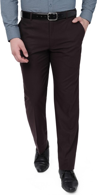 Jade Blue Slim Fit Men Blue Trousers  Buy Jade Blue Slim Fit Men Blue  Trousers Online at Best Prices in India  Flipkartcom