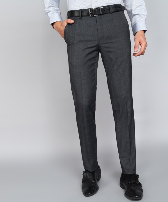 Buy Van Heusen Men Beige Regular Fit Solid Formal Trousers  Trousers for  Men 1967553  Myntra