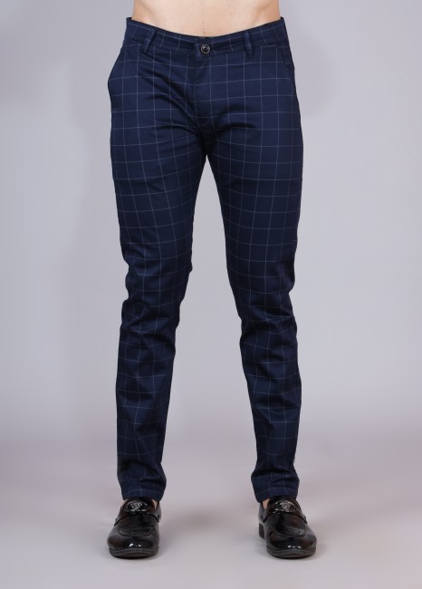 Suit trousers Skinny Fit  BlackChecked  Men  HM IN
