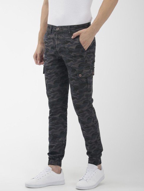 Buy ZimaesMen Oversized Multi Pockets StraightFit Camouflage Wild Cargo  Pants Black 30 at Amazonin
