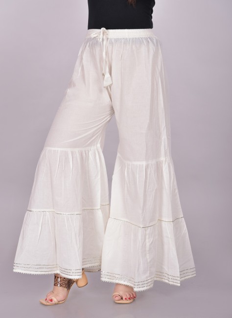SHARARARA - Ropa de tela de rayón para mujer, ropa inferior  SHARARARA/pantalones