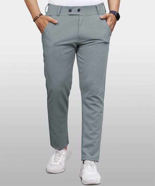Mens ankle trousers on sale