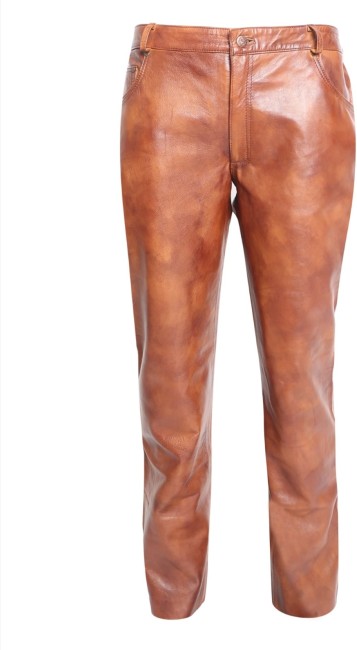 Shop Men Faux Leather Pants online  Lazadacommy