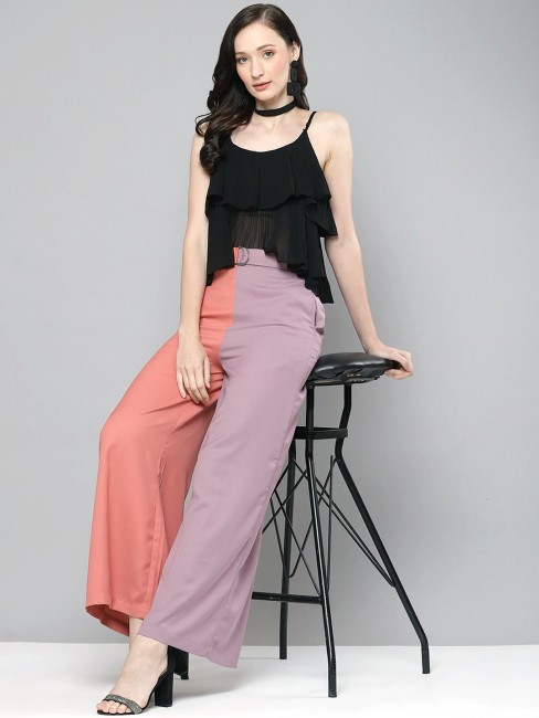 Source New Design Fashion Cotton Ladies business long straight women formal  Pants high waist trousers on malibabacom